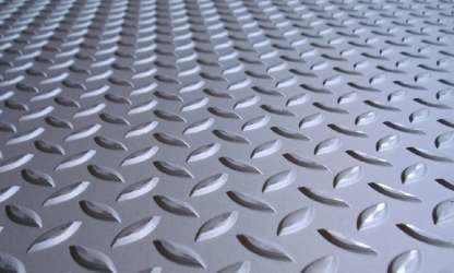 Лист рифленый (чечевица) г/к AISI 304/304L (1.4301/1.4307) 5х1000х2000